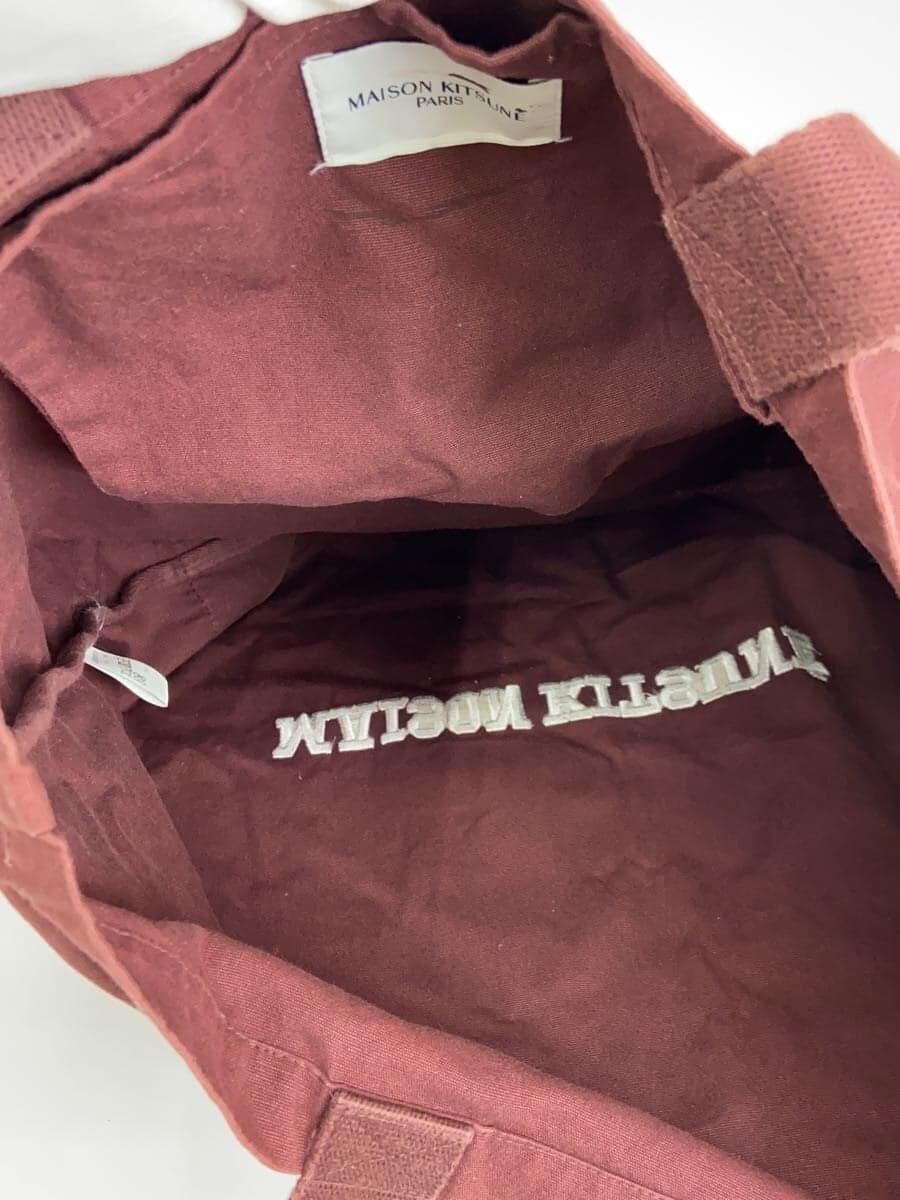MAISON KITSUNE Tote Bag Cotton BRW Print JU05002WW0008 6