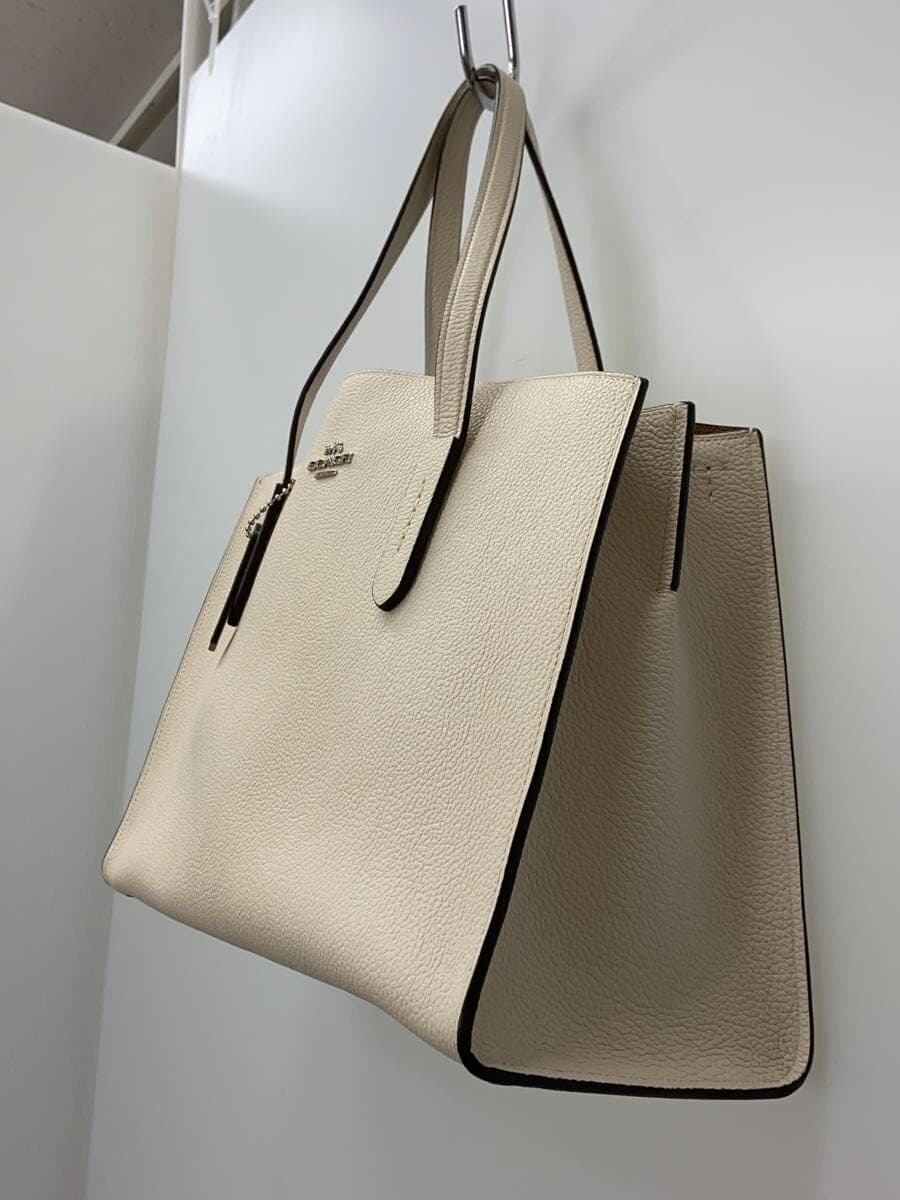 COACH Tote Bag_All-Leather Cowhide CRM 25137 2