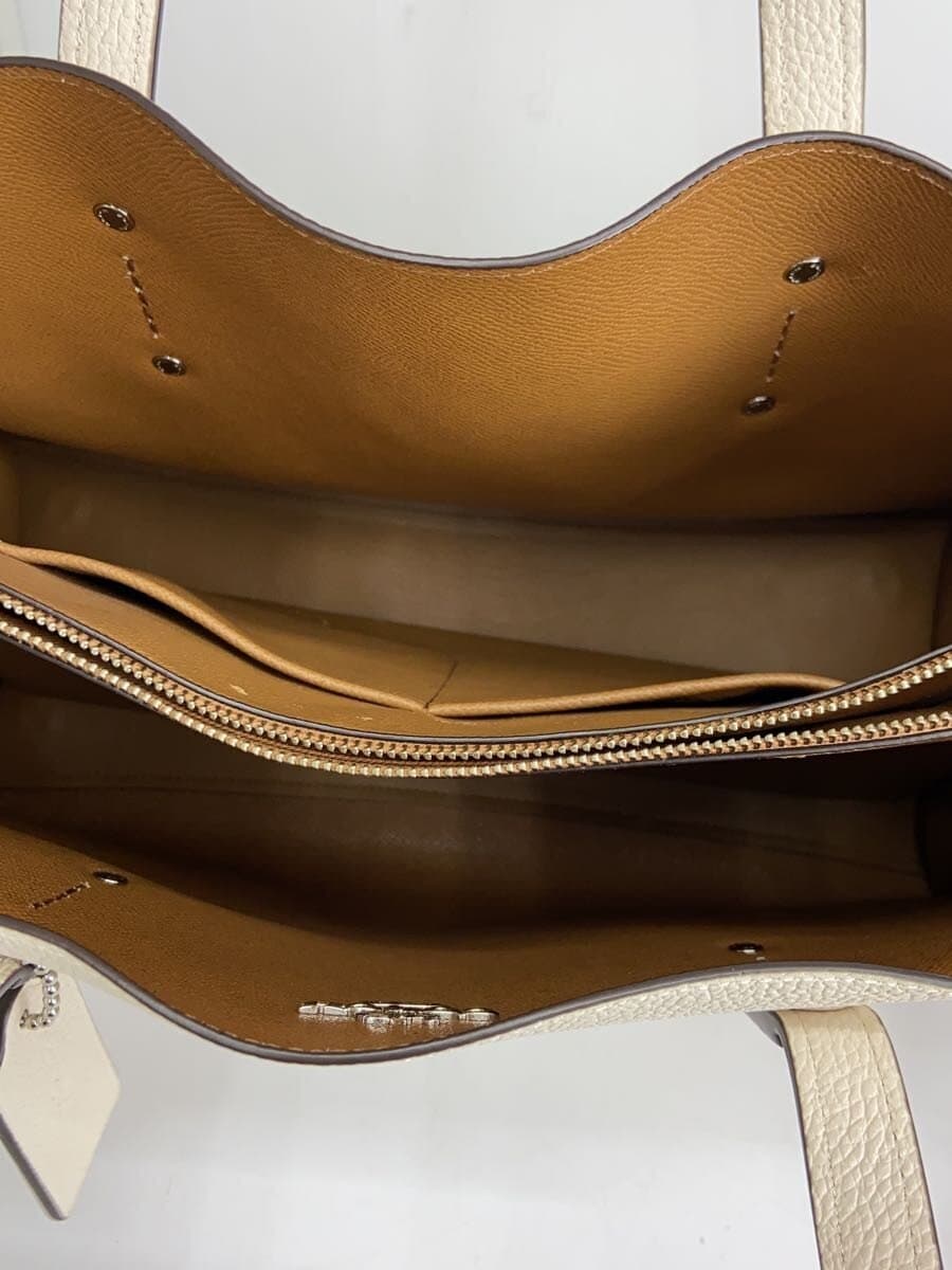 COACH Tote Bag_All-Leather Cowhide CRM 25137 6