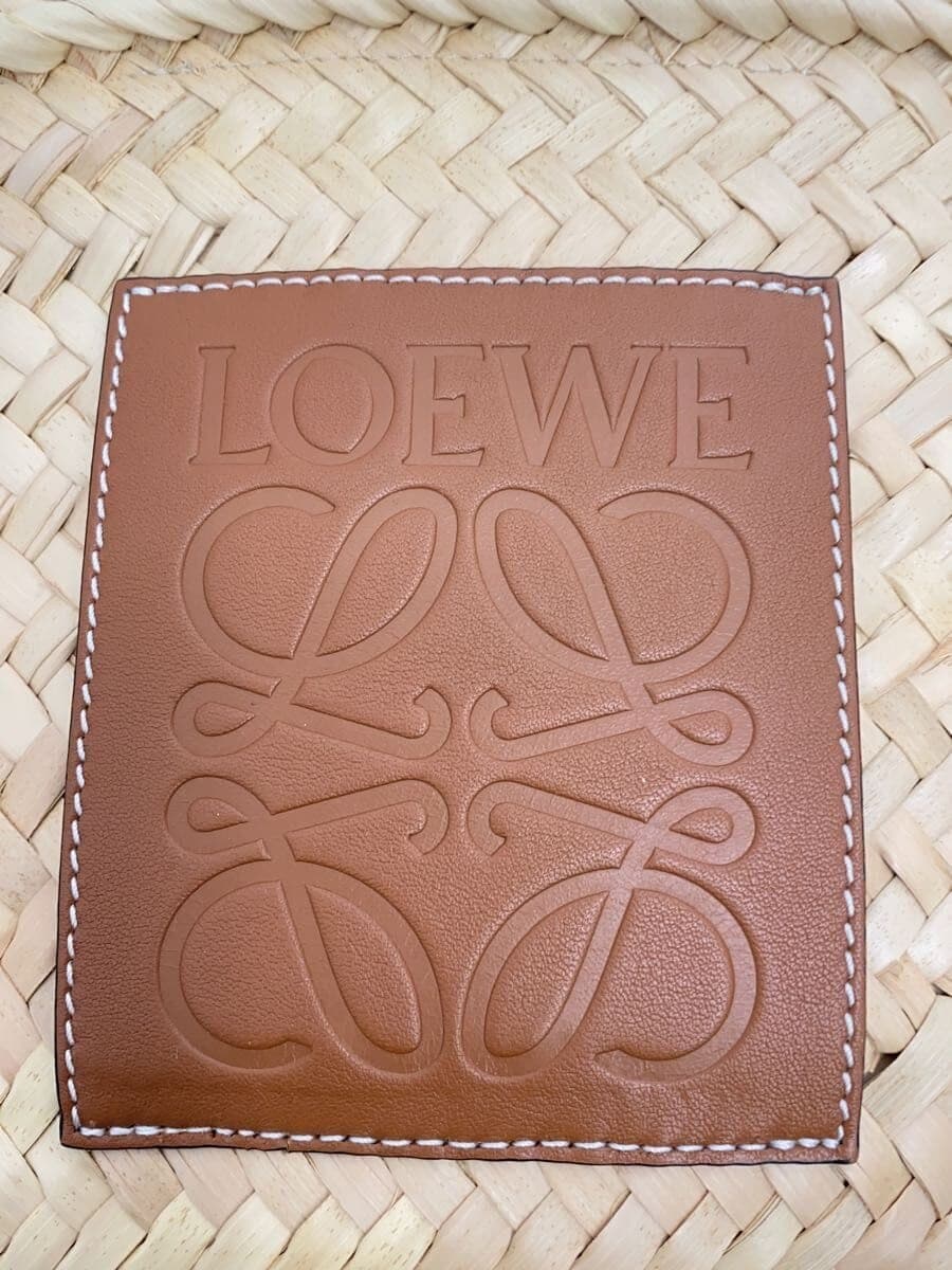 LOEWE Drawstring Bucket Bag Basket Bag BEG 5