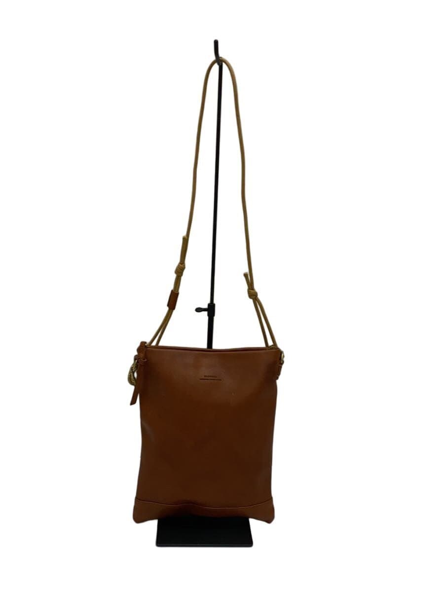 SLOW&CO x BEAMS Shoulder Bag Leather CML Solid