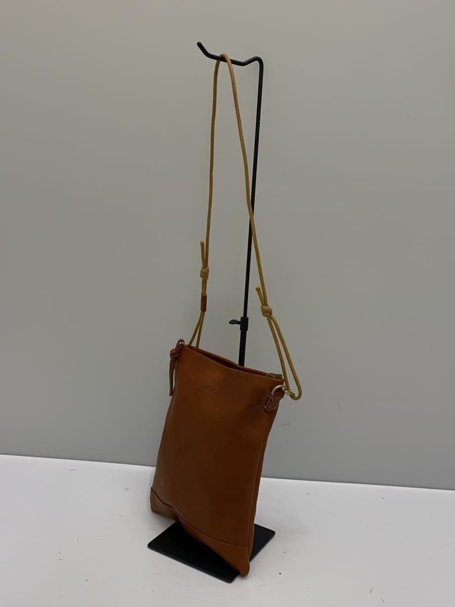 SLOW&CO x BEAMS Shoulder Bag Leather CML Solid 2