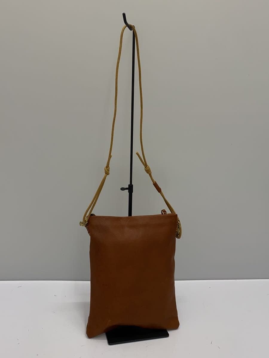 SLOW&CO x BEAMS Shoulder Bag Leather CML Solid 3