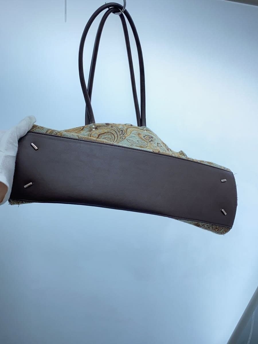 furfur Daily Tote Bag Paisley Pattern Tote Bag Canvas Multicolor All Over Pattern 4