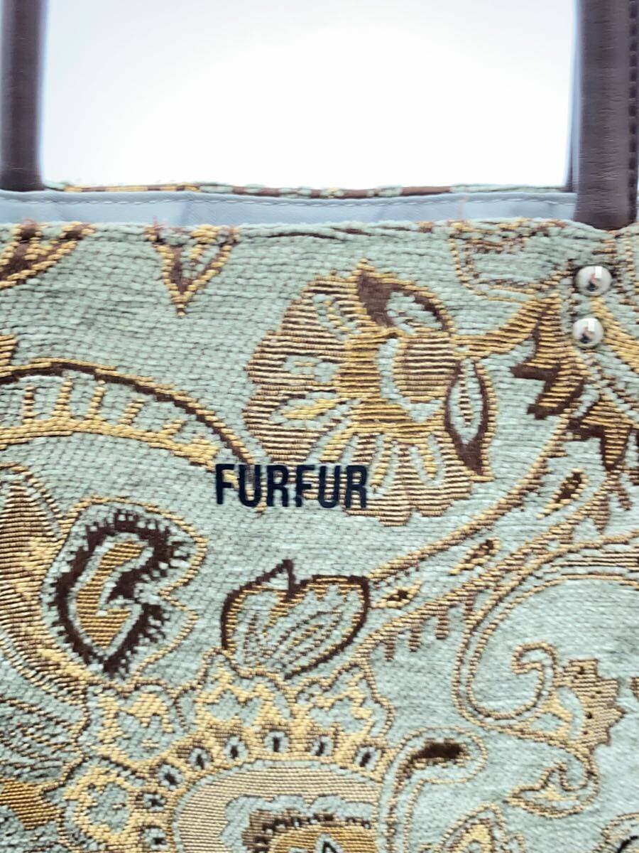 furfur Daily Tote Bag Paisley Pattern Tote Bag Canvas Multicolor All Over Pattern 5