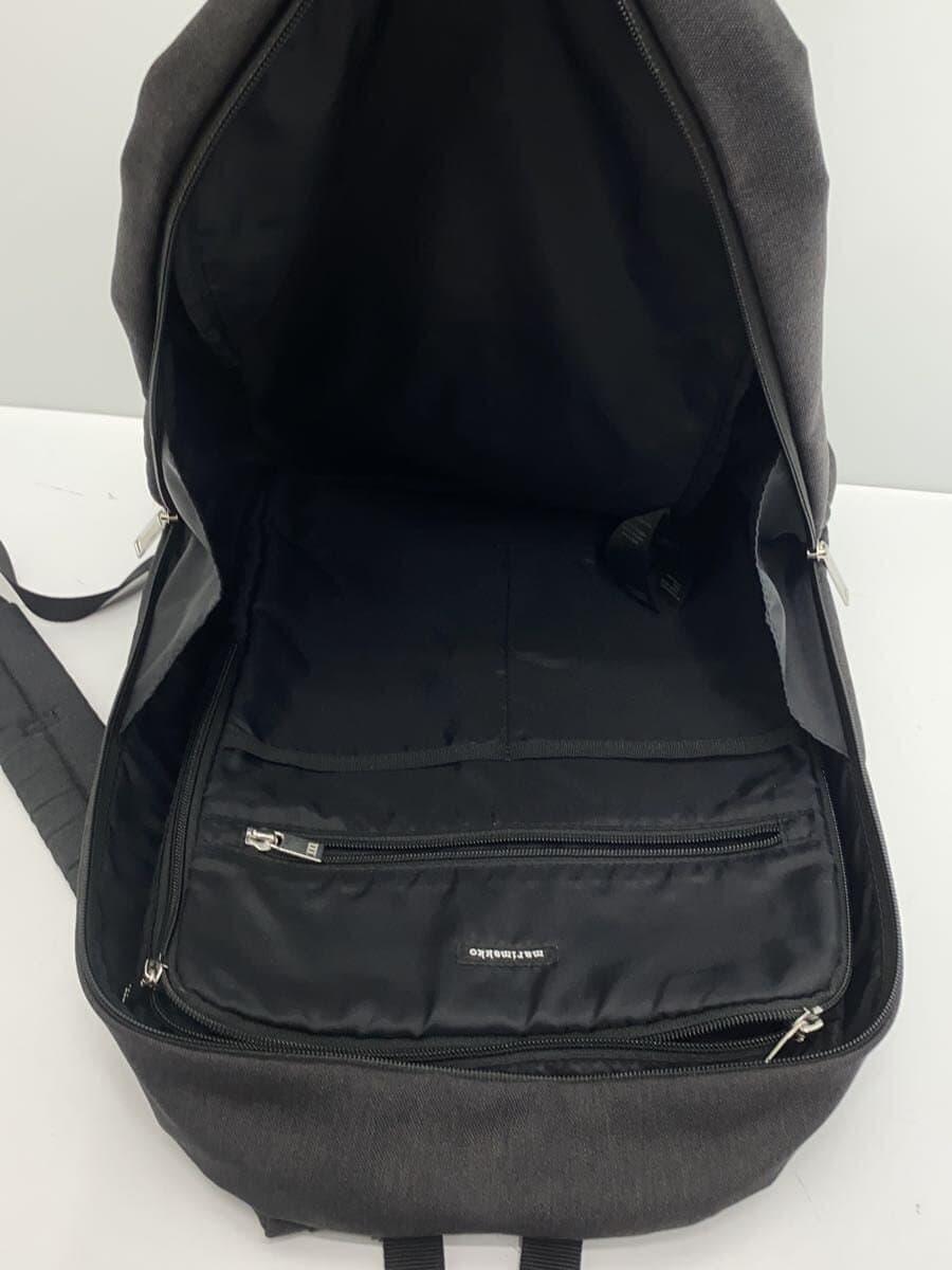 marimekko Backpack Nylon BLK Solid 045068 6