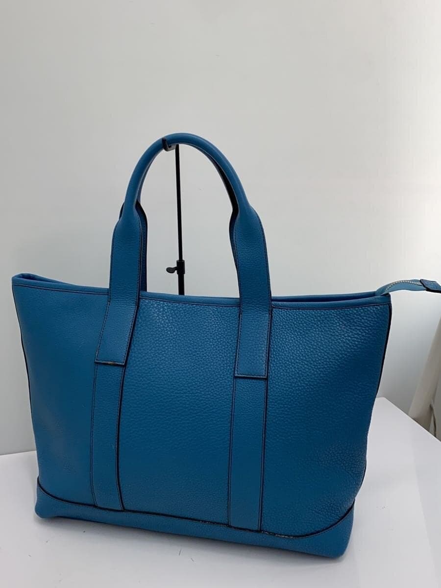 Other Brand latitude momo Tote Bag Leather BLU 2
