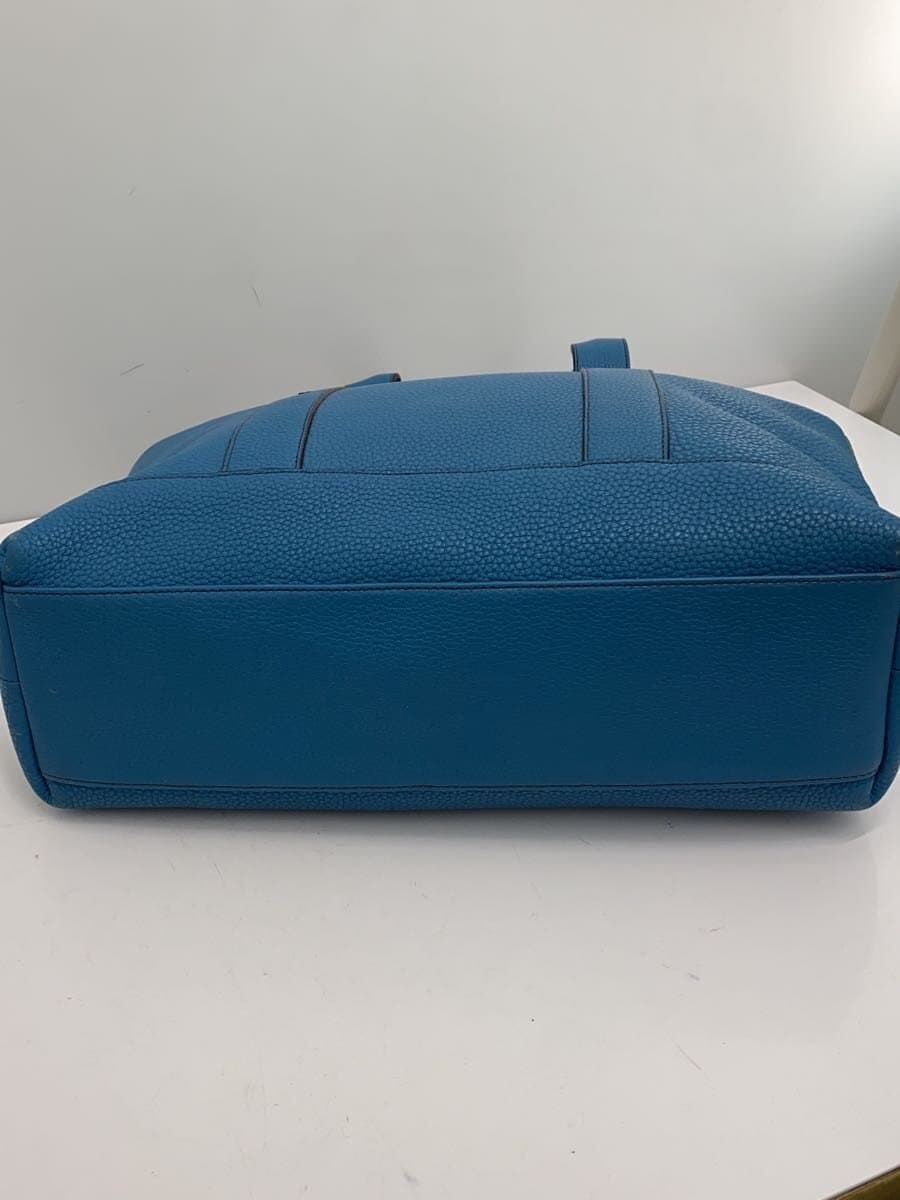 Other Brand latitude momo Tote Bag Leather BLU 3