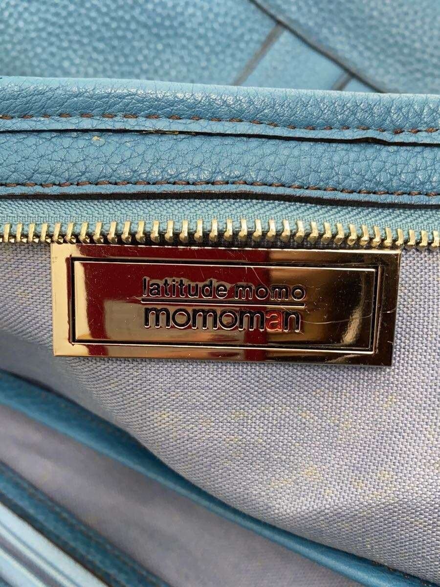 Other Brand latitude momo Tote Bag Leather BLU 5