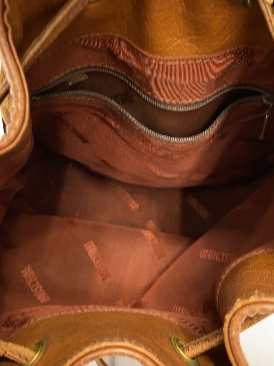 MOSCHINO CHEAP & CHIC Shoulder Bag Suede BRW 6