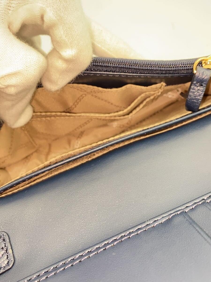 MICHAEL KORS Jet Set Charm Sm Phone Cro Shoulder Bag Leather NVY Solid 32S 5