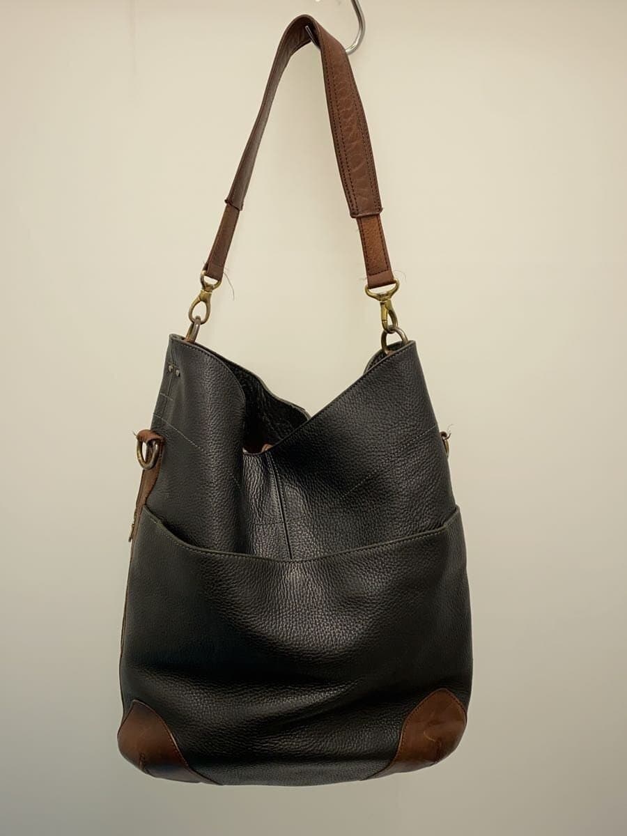 NOLLEY’S Shoulder Bag Leather BLK Solid 3