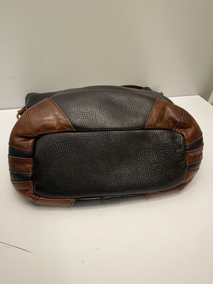 NOLLEY’S Shoulder Bag Leather BLK Solid 4