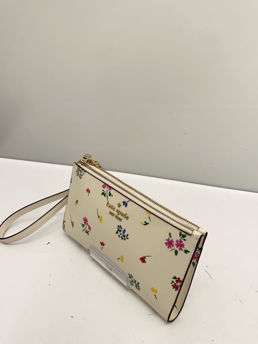 kate spade new york Pouch PVC WHT All Over Pattern KB588 2