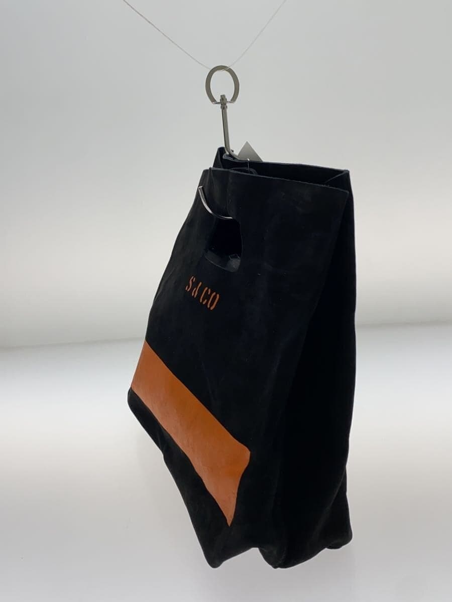 SLOW&CO shopper tote bag -- BLK 2