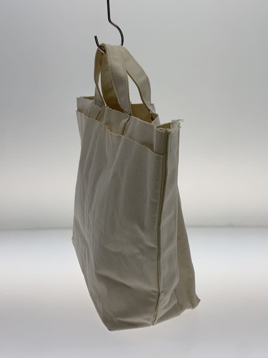SLOW&CO Tote Bag Canvas White 2