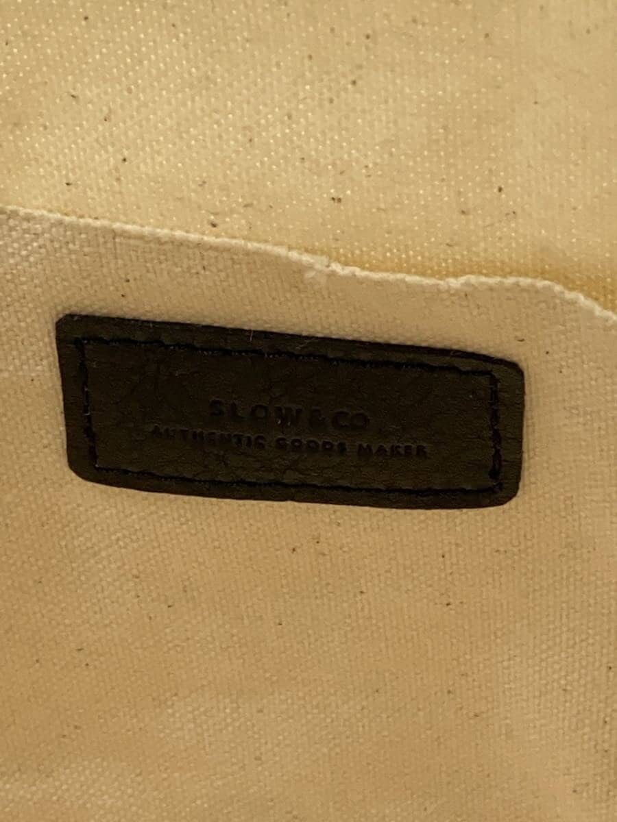 SLOW&CO Tote Bag Canvas White 5