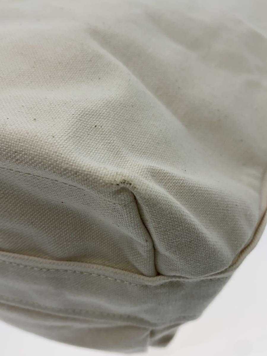 SLOW&CO Tote Bag Canvas White 7