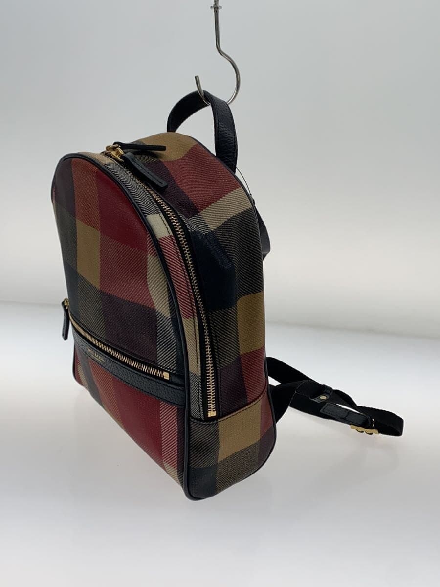 BLUE LABEL CRESTBRIDGE Backpack -- RED Check 55134-421-16 2