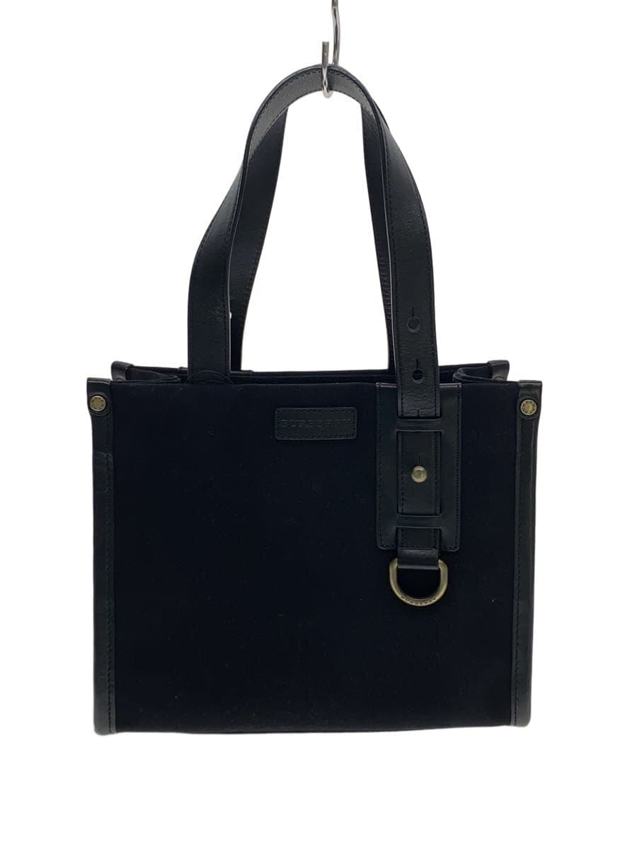 BURBERRY handbag -- BLK plain