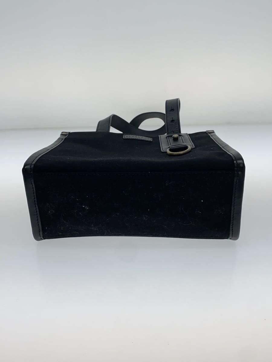 BURBERRY handbag -- BLK plain 4