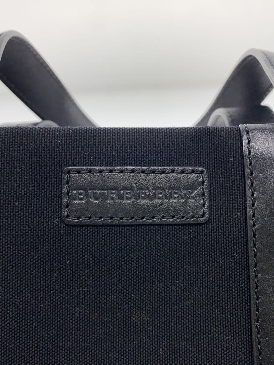 BURBERRY handbag -- BLK plain 5