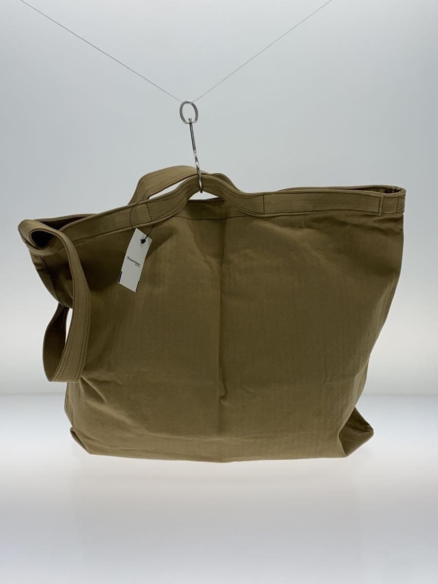 SLOW&CO Tote Bag -- BEG Plain 3