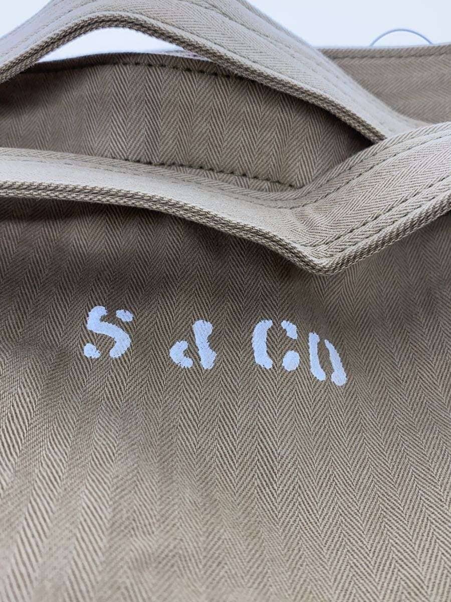 SLOW&CO Tote Bag -- BEG Plain 5