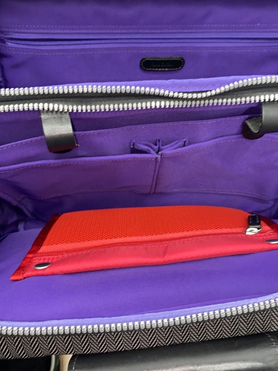 Paul Smith business bag bag -- GRY all-over pattern 7