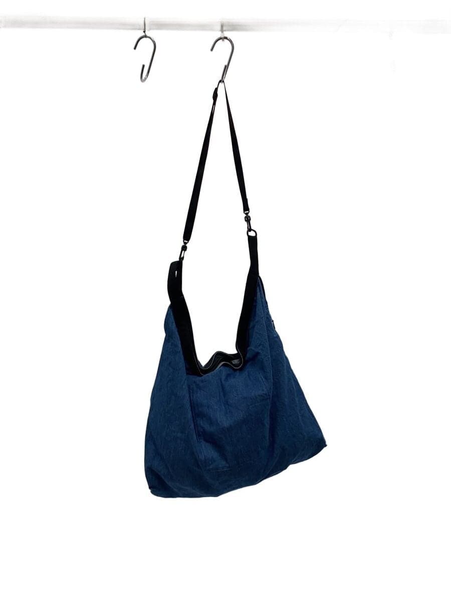 SLOW&CO Shoulder Bag Denim NVY Solid Color 2
