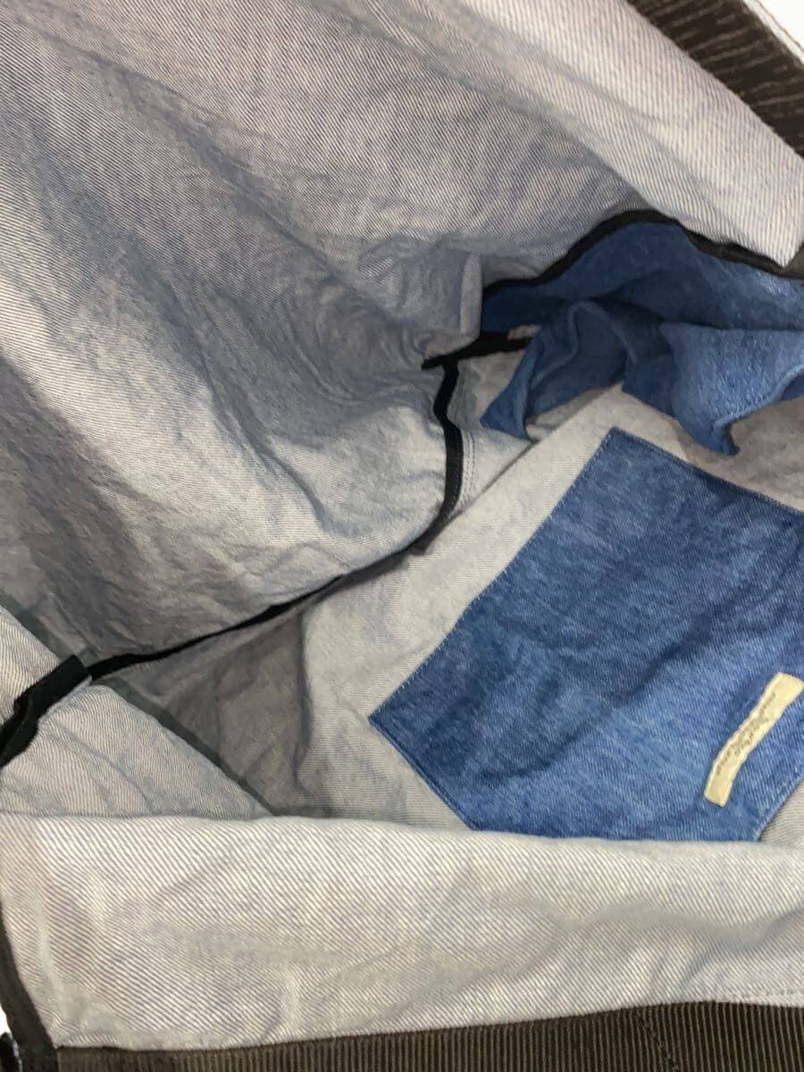 SLOW&CO Shoulder Bag Denim NVY Solid Color 5