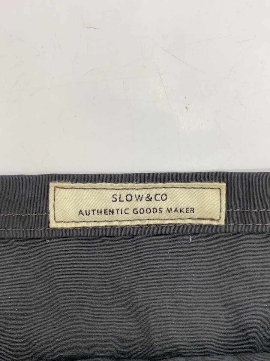 SLOW&CO shoulder bag nylon GRY plain 4