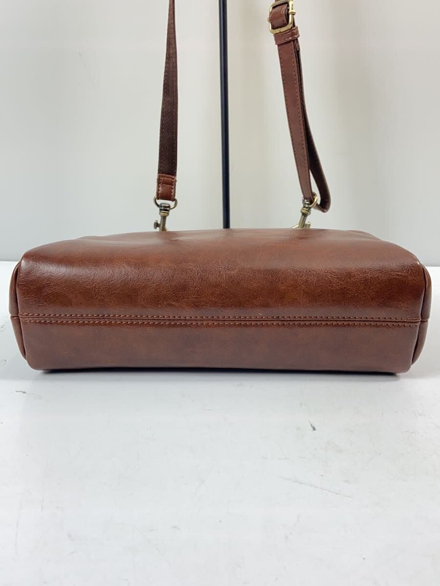 Rafi Caro Shoulder Bag Leather BRW Gamaguchi 4