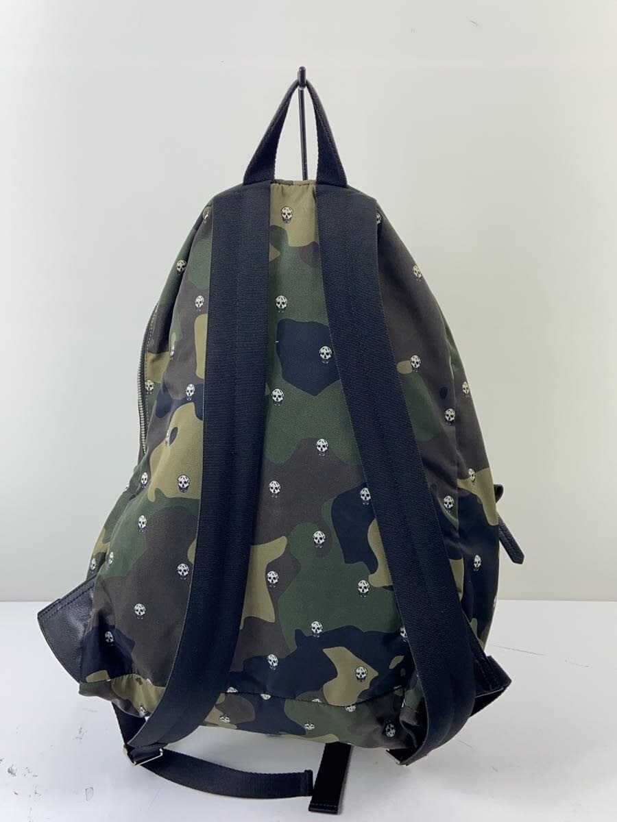 Alexander Mc Queen Scar Lu Camouflage Print Backpack GRN Camouflage 453661 3