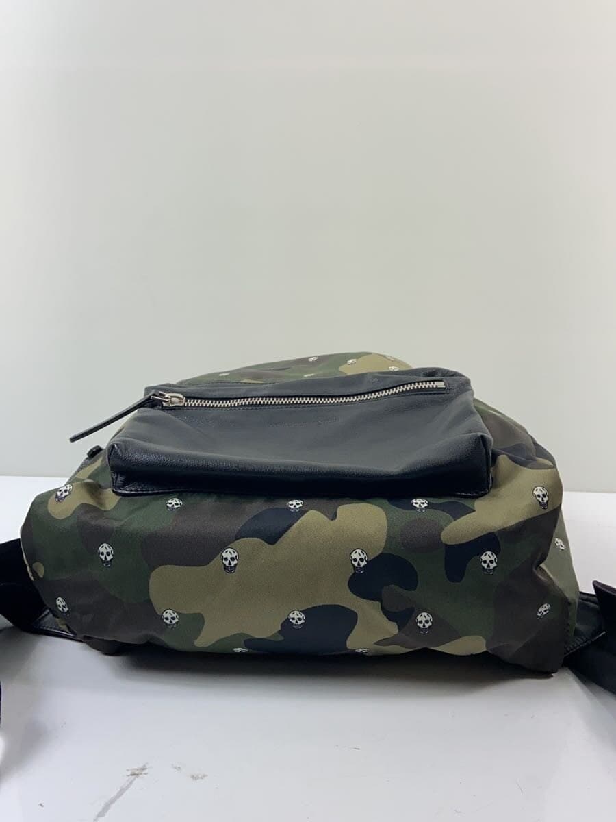 Alexander Mc Queen Scar Lu Camouflage Print Backpack GRN Camouflage 453661 4