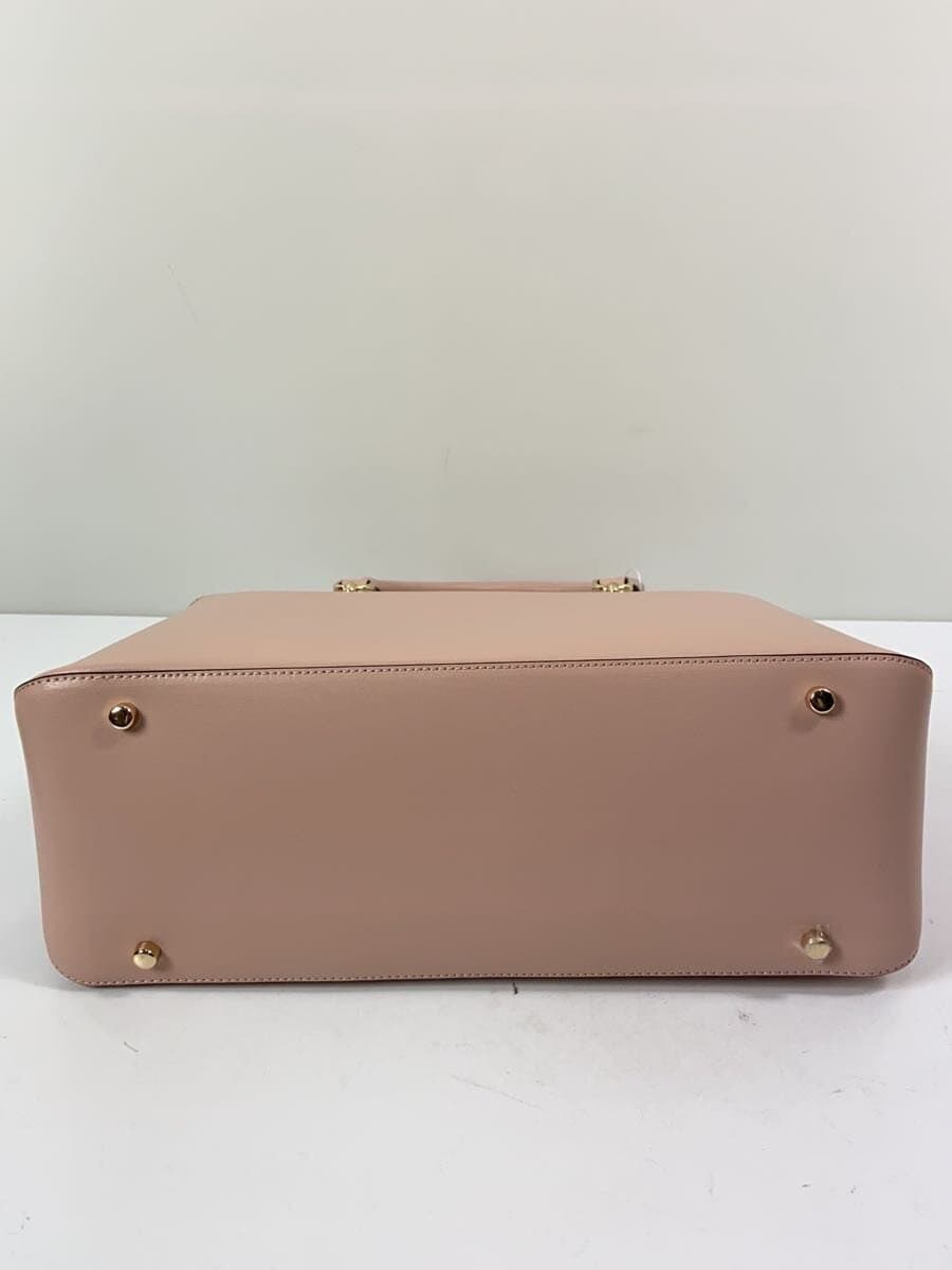 Samantha Thavasa With Tag Simple Square Handbag Handbag Leather PNK Solid 2410150242 4