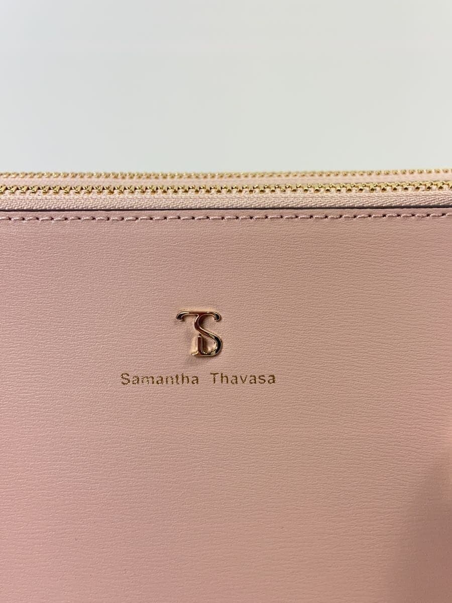 Samantha Thavasa With Tag Simple Square Handbag Handbag Leather PNK Solid 2410150242 5