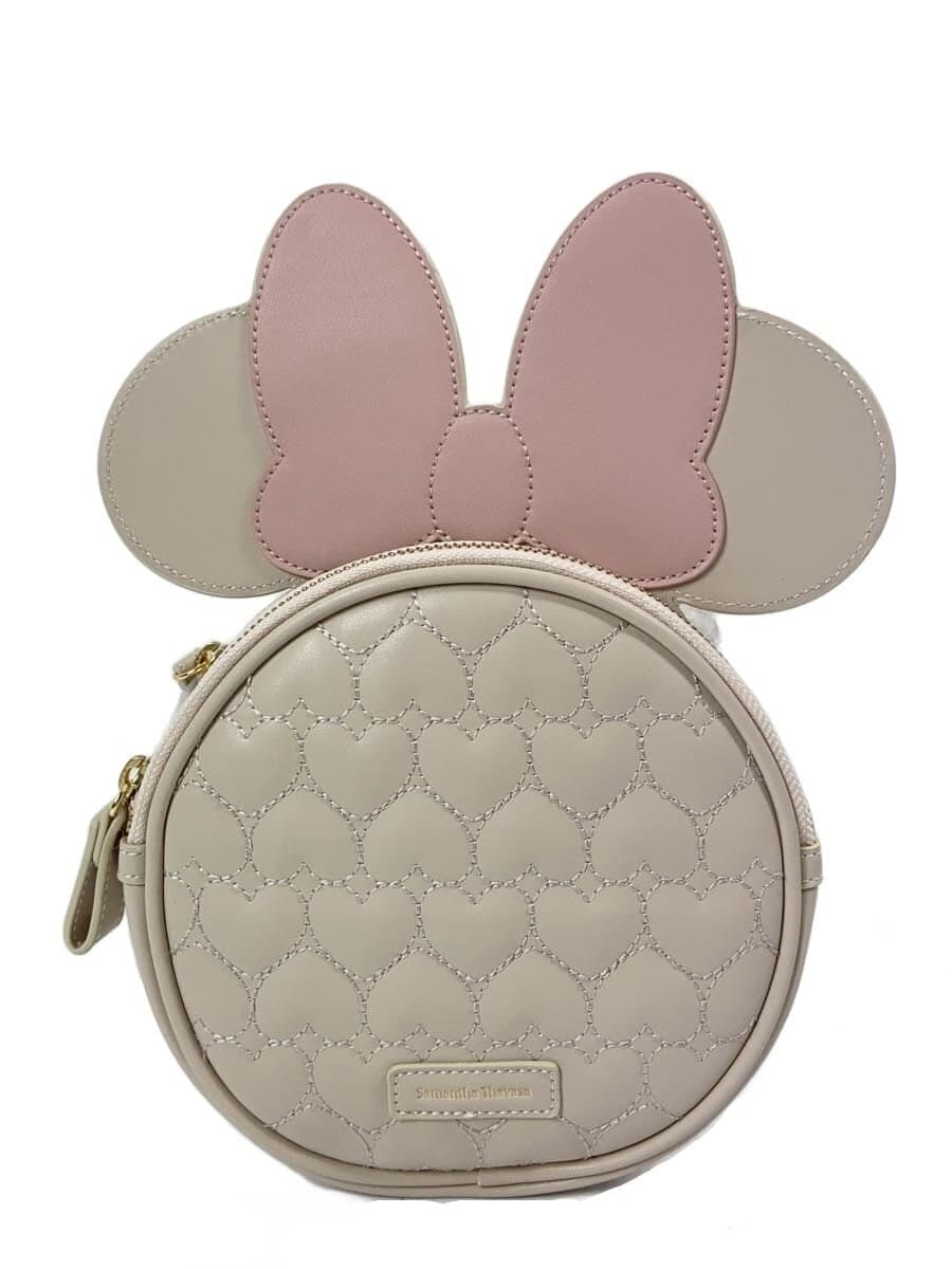 Samantha Thavasa Disney Collection MiniMouse Disney Shoulder Bag Leather IVO