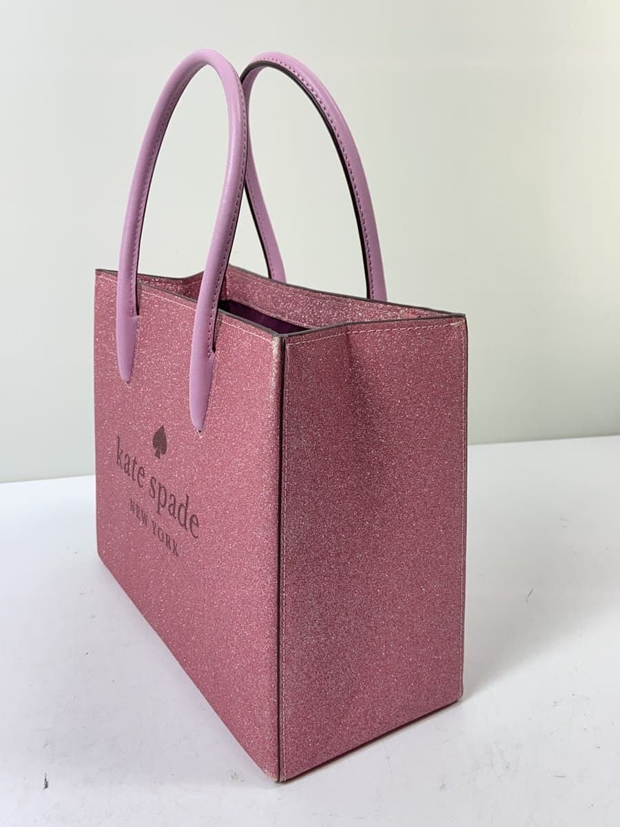 kate spade new york Glitter Bag Handbag PNK WKR00184 Gusset 2