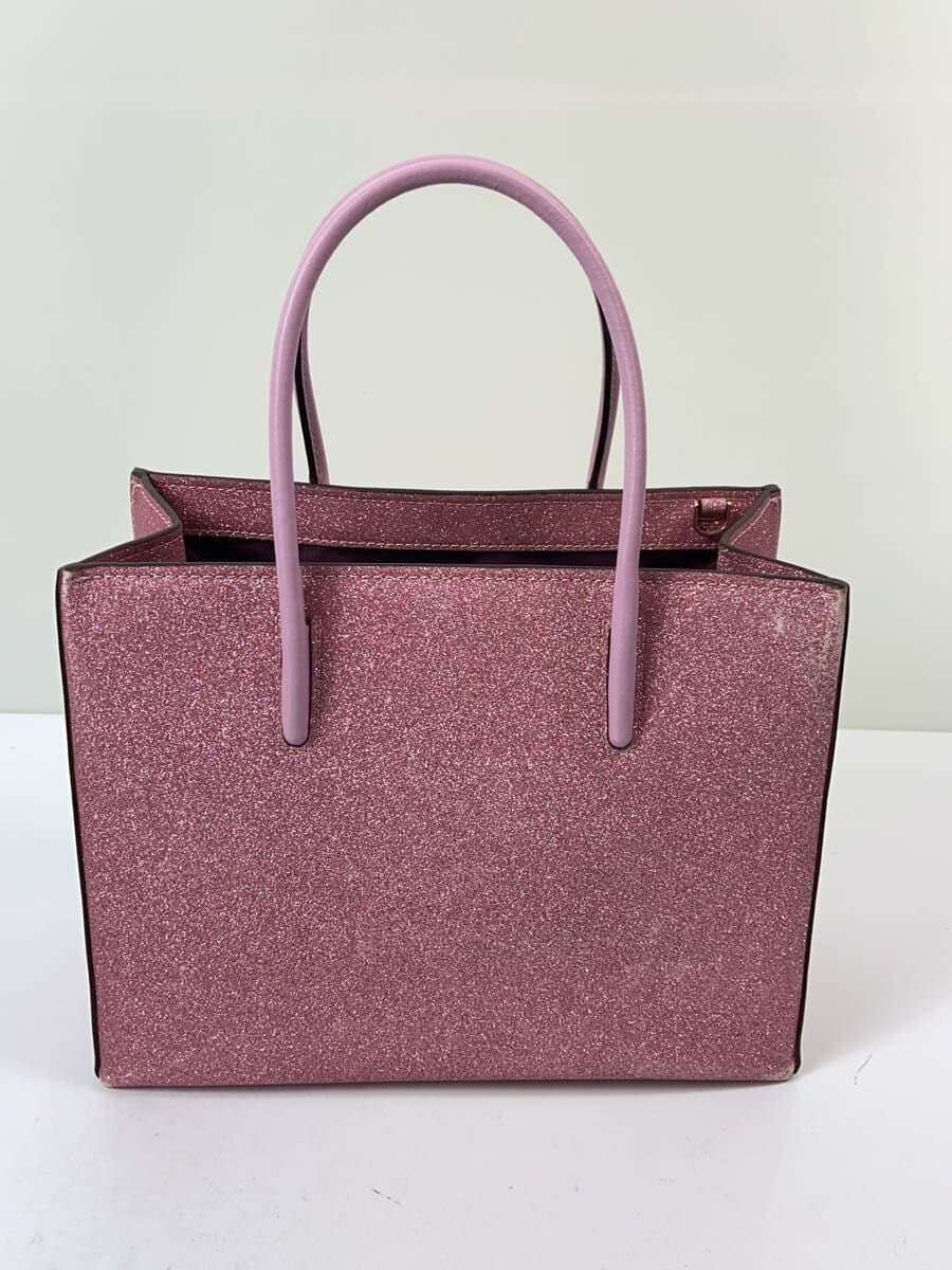 kate spade new york Glitter Bag Handbag PNK WKR00184 Gusset 3