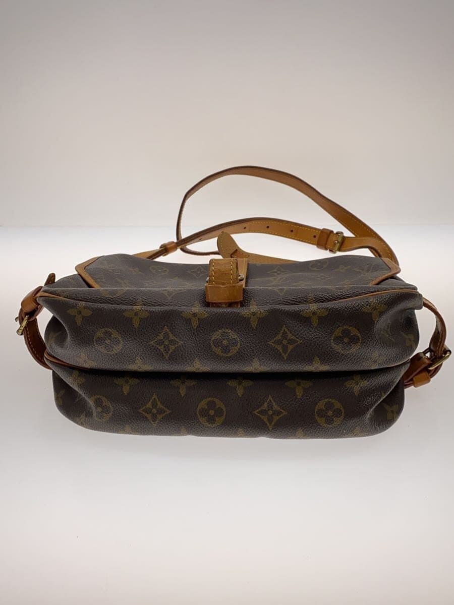 LOUIS VUITTON1)Saumur 30_Monogram Canvas PVC BRW 4