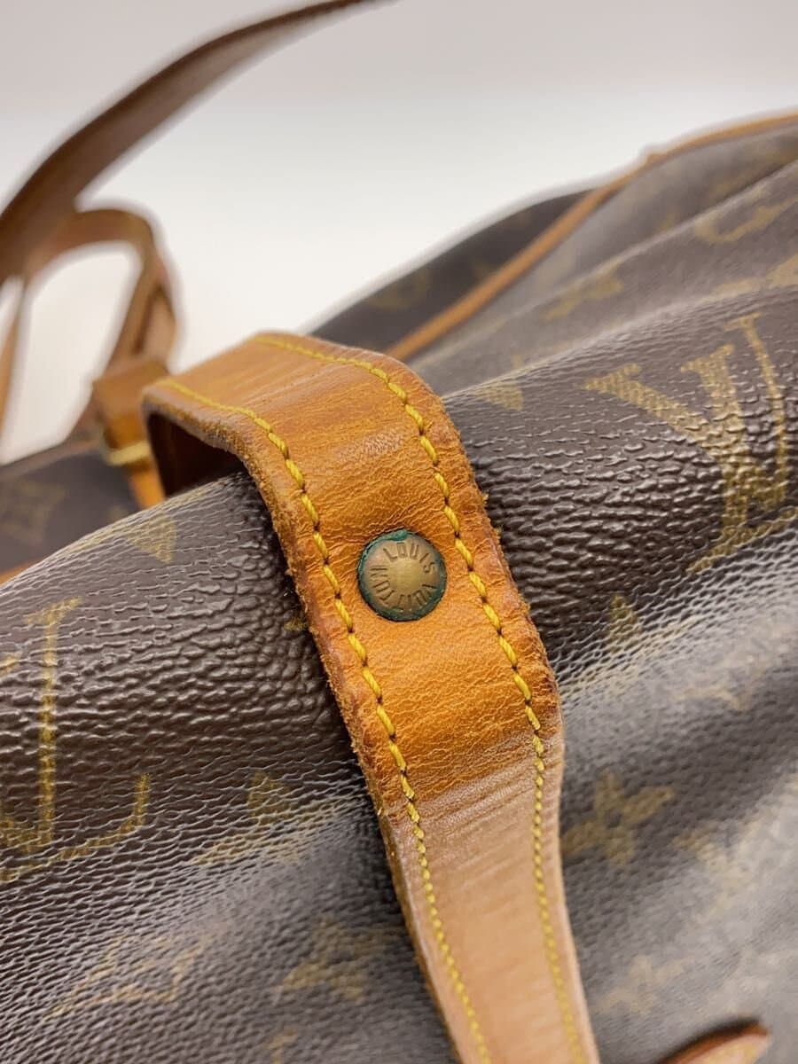 LOUIS VUITTON1)Saumur 30_Monogram Canvas PVC BRW 8