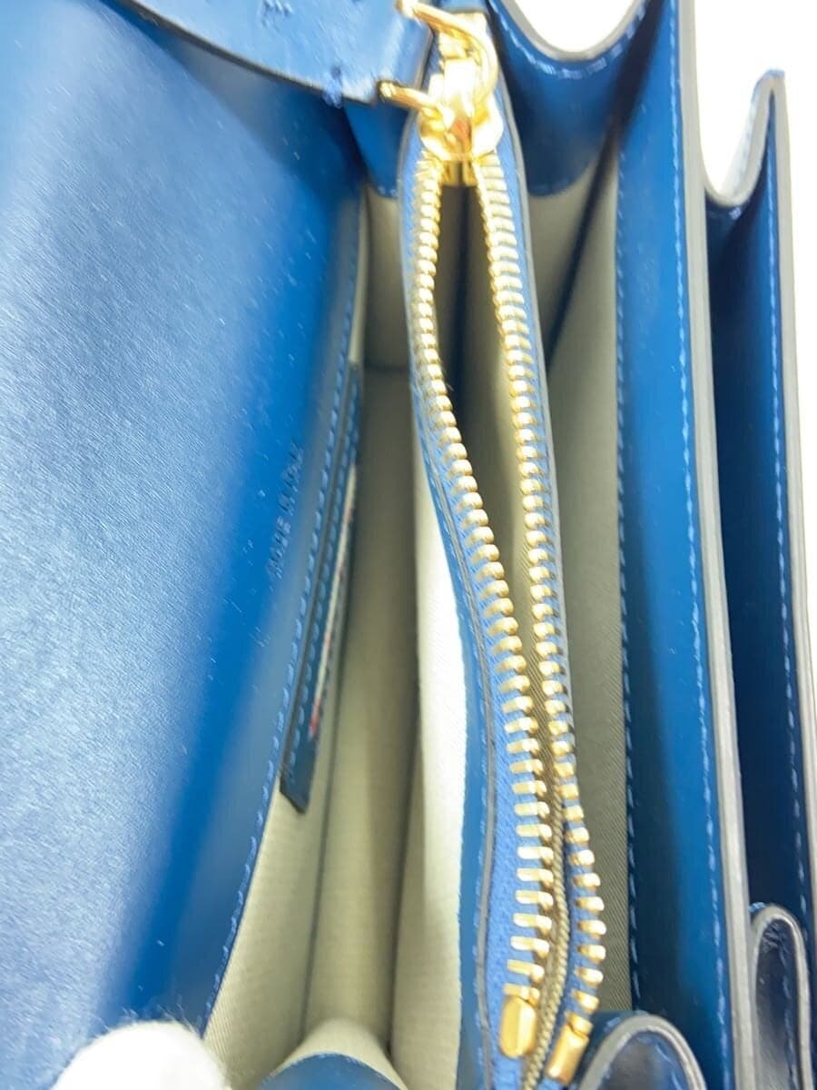 MARNI Shoulder Bag Leather BLU Solid SBMPS01U00 7