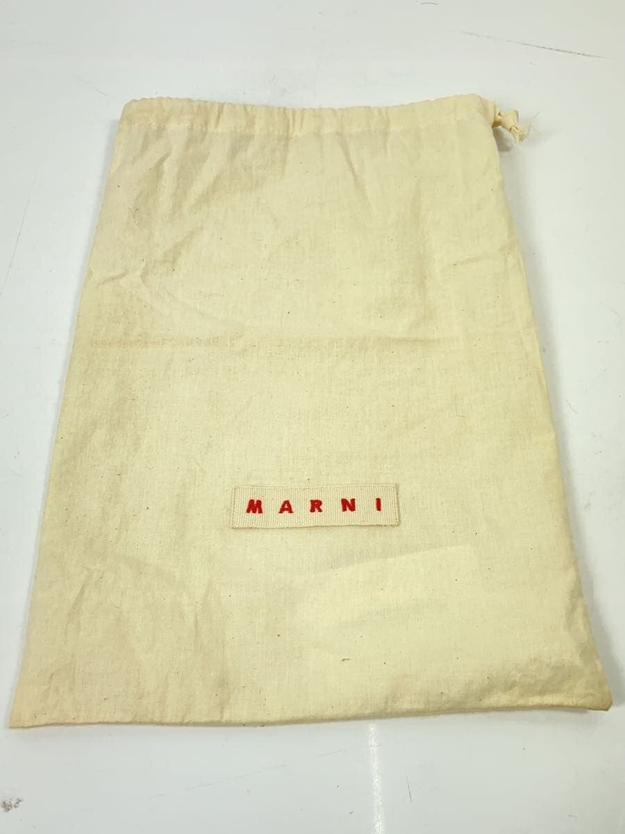 MARNI Shoulder Bag Leather BLU Solid SBMPS01U00 8