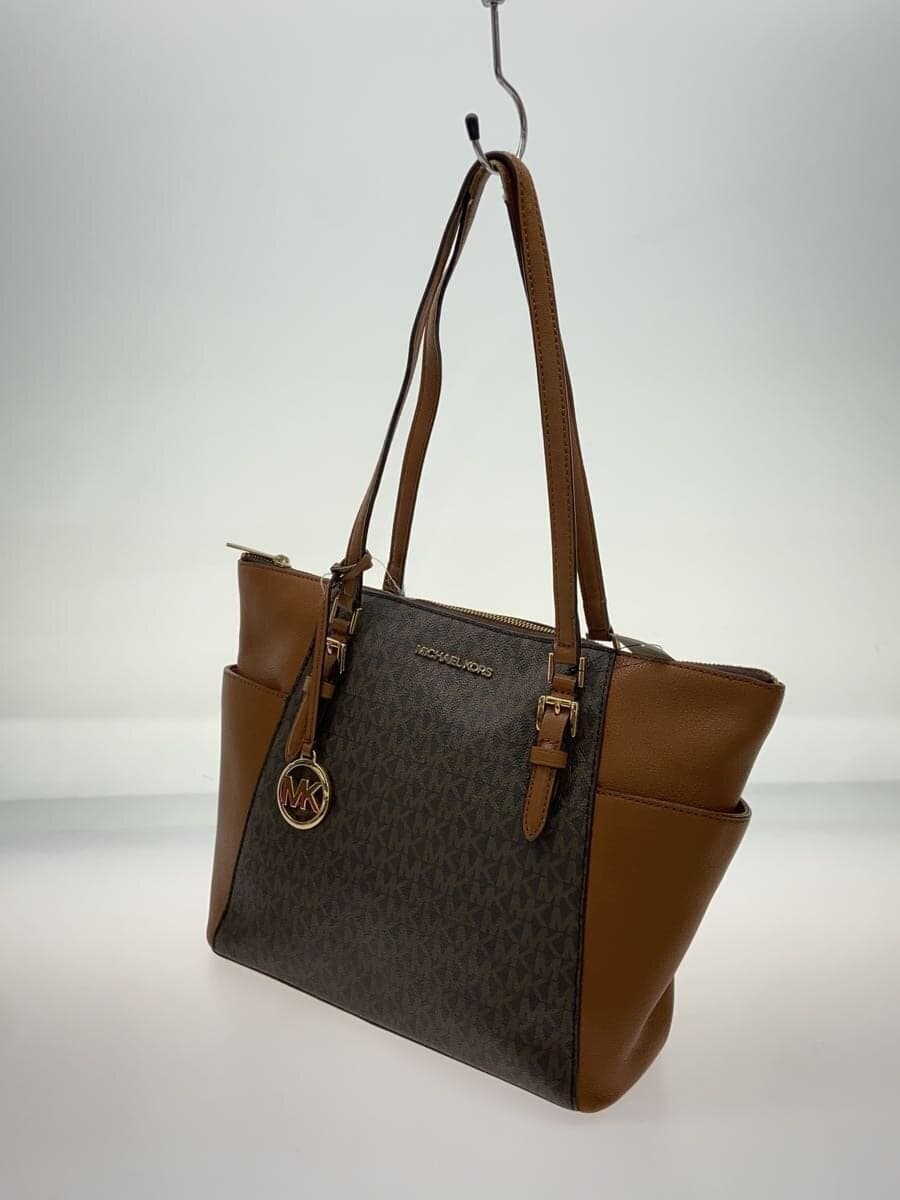 MICHAEL KORS Handbag Leather BRW All Over Pattern 35T0GCFT7L 2