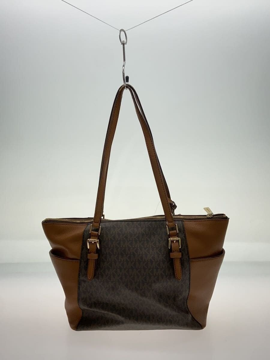 MICHAEL KORS Handbag Leather BRW All Over Pattern 35T0GCFT7L 3
