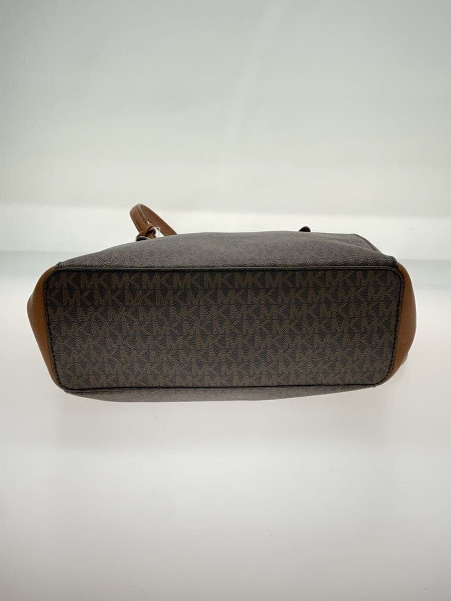 MICHAEL KORS Handbag Leather BRW All Over Pattern 35T0GCFT7L 4