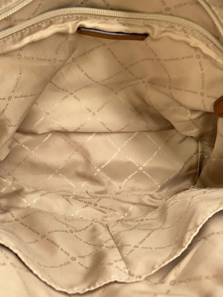 MICHAEL KORS Handbag Leather BRW All Over Pattern 35T0GCFT7L 6