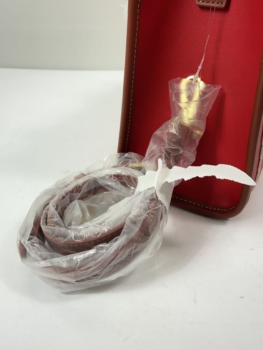 Samantha Thavasa With Tag 「Monchhichi 」Collection Bag Charm Handbag Faux Leather RED 7