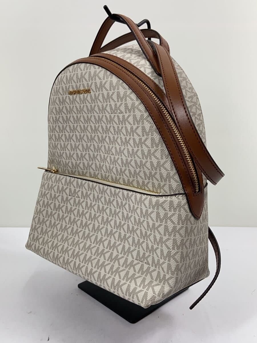 MICHAEL KORS Backpack Canvas CRM All-over Print 35F3G6HB6B 2